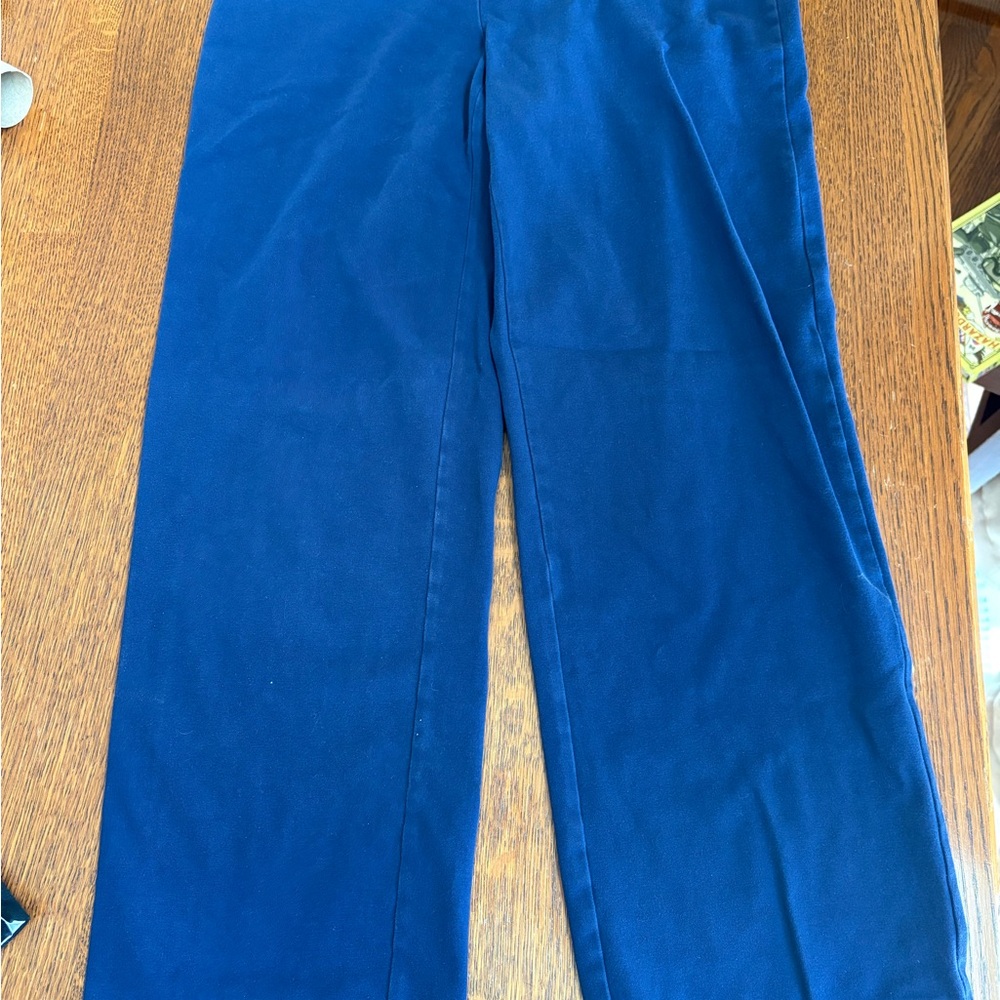 Lands' End Navy Casual Pants